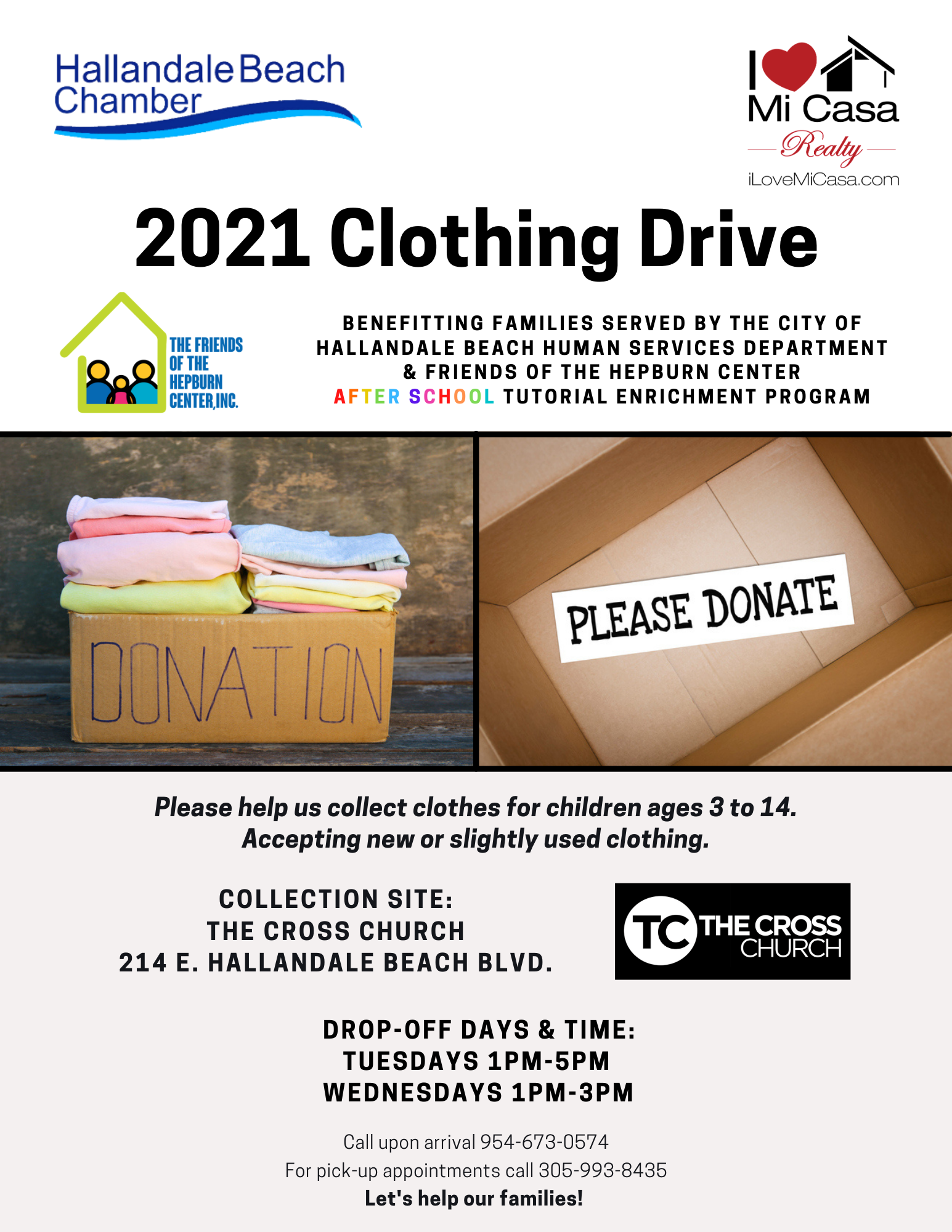 BacktoSchool Clothing Drive • South Florida Real Estate